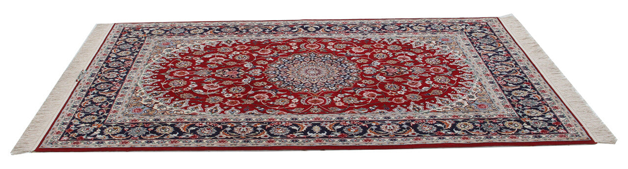 Persian Isfahan Silk & Wool Rug 237_160 cm