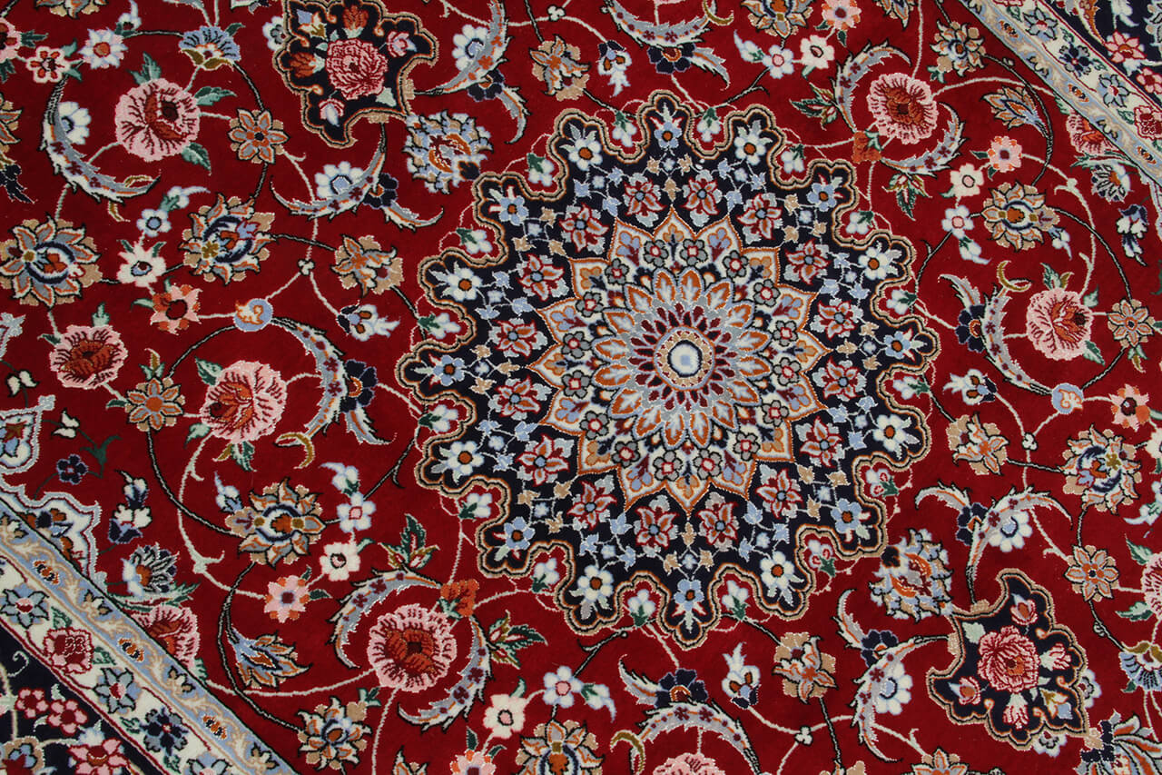 Persian Isfahan Silk & Wool Rug 237_160 cm