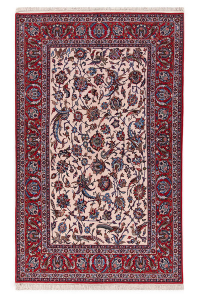 Persian Isfahan Silk & Wool Rug 236_145 cm