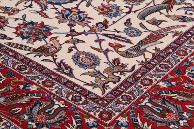 Persian Isfahan Silk & Wool Rug 236_145 cm