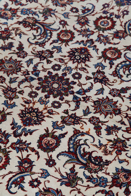 Authentic Antique Persian Isfahan Rug | Hand-Knotted 231x153cm