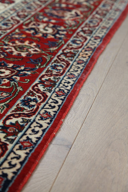 Authentic Antique Persian Isfahan Rug | Hand-Knotted 231x153cm