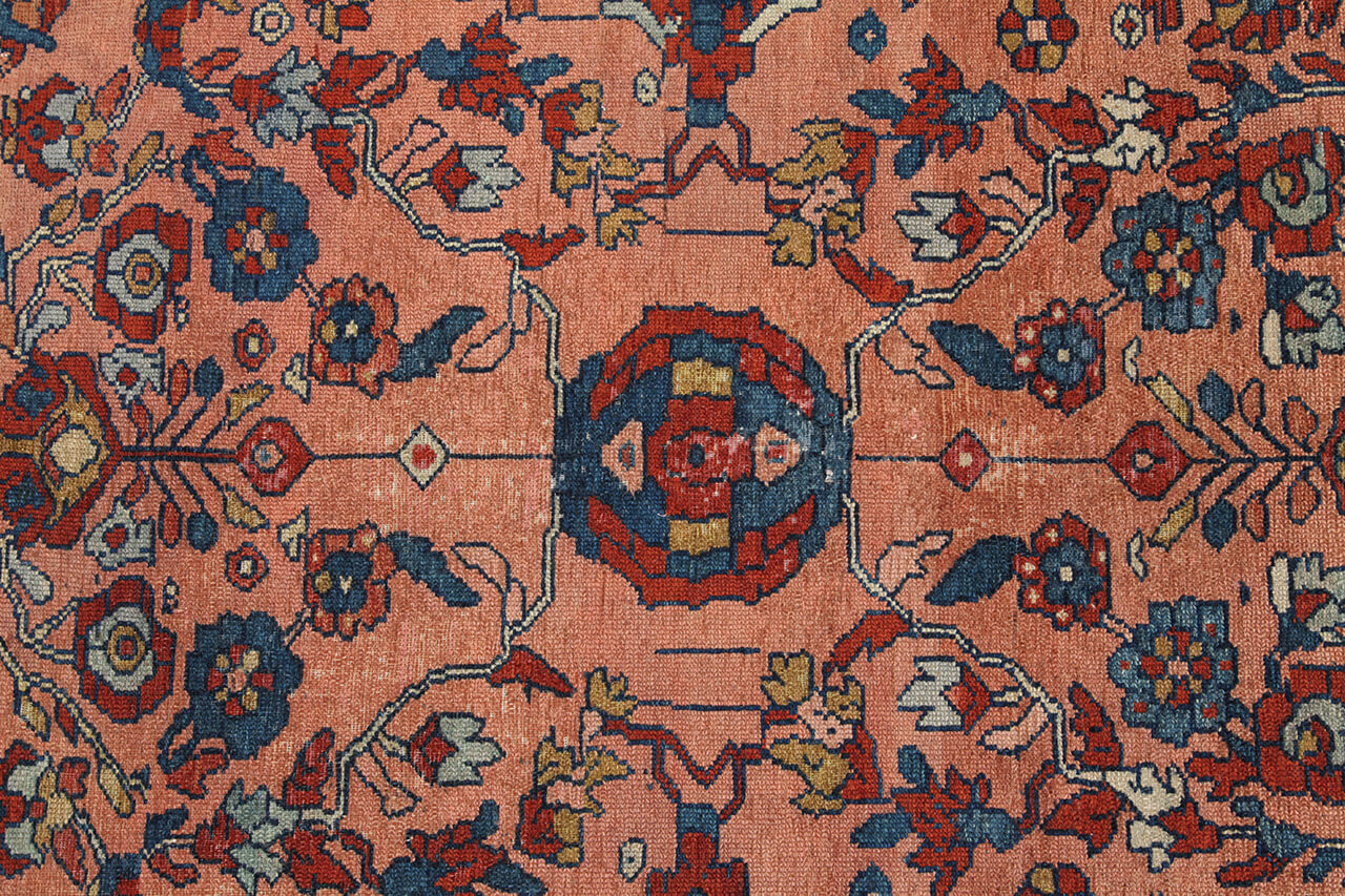 Tappeto Lillian Antico Persiano Autentico | Annodato a Mano 178x145cm