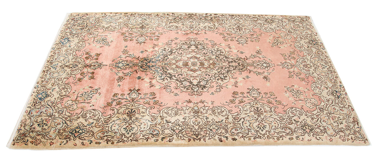 Tappeto Kerman Antico Persiano Autentico | Annodato a Mano 210x133cm