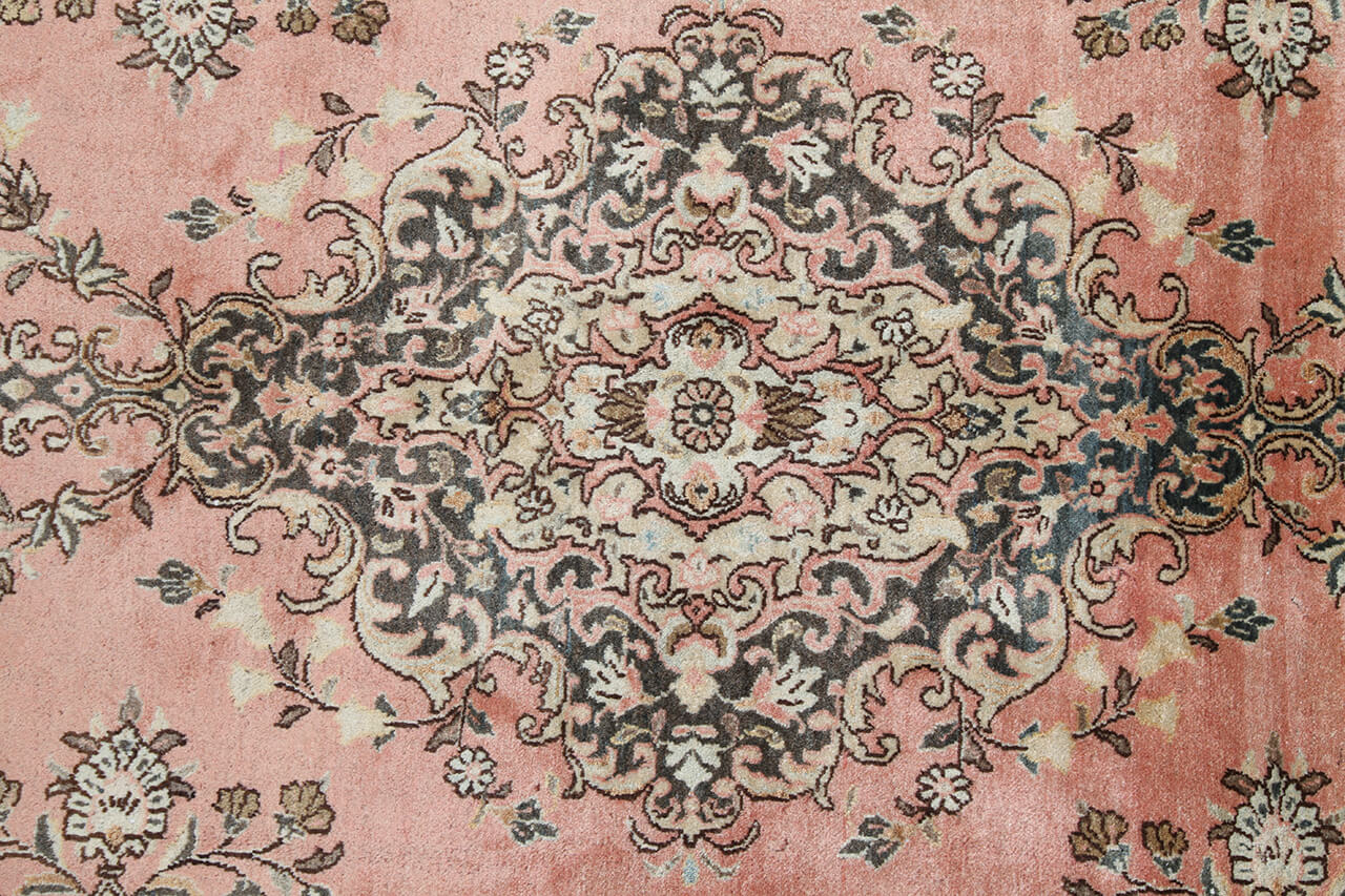 Tappeto Kerman Antico Persiano Autentico | Annodato a Mano 210x133cm