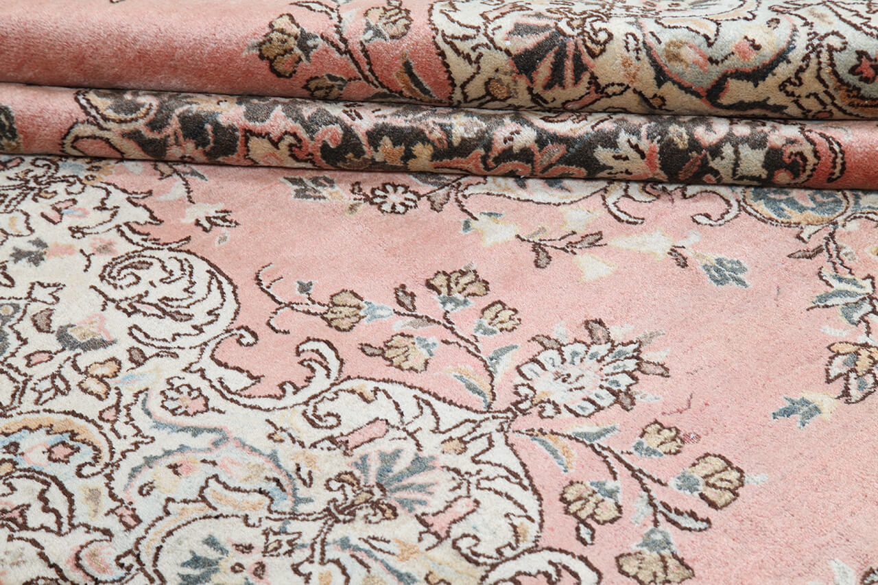 Tappeto Kerman Antico Persiano Autentico | Annodato a Mano 210x133cm