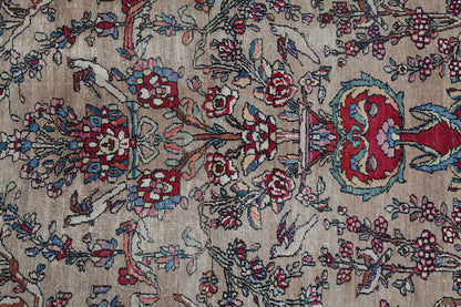 Authentic Antique Persian Isfahan Rug | Hand-Knotted 200x130cm