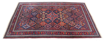 Authentic Antique Persian Meime Rug | Hand-Knotted 205x135cm