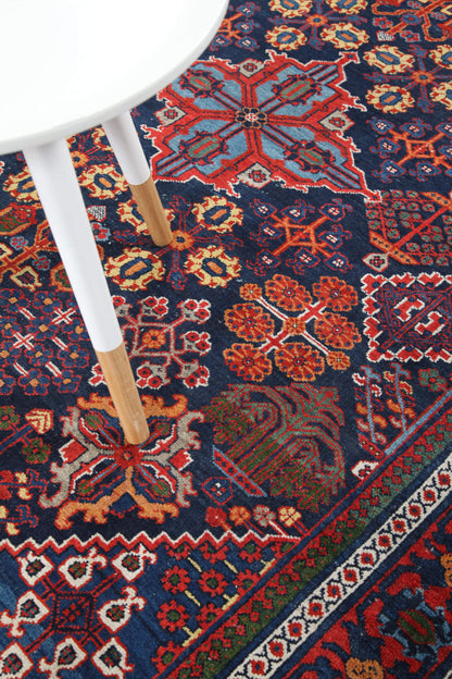 Authentic Antique Persian Meime Rug | Hand-Knotted 205x135cm