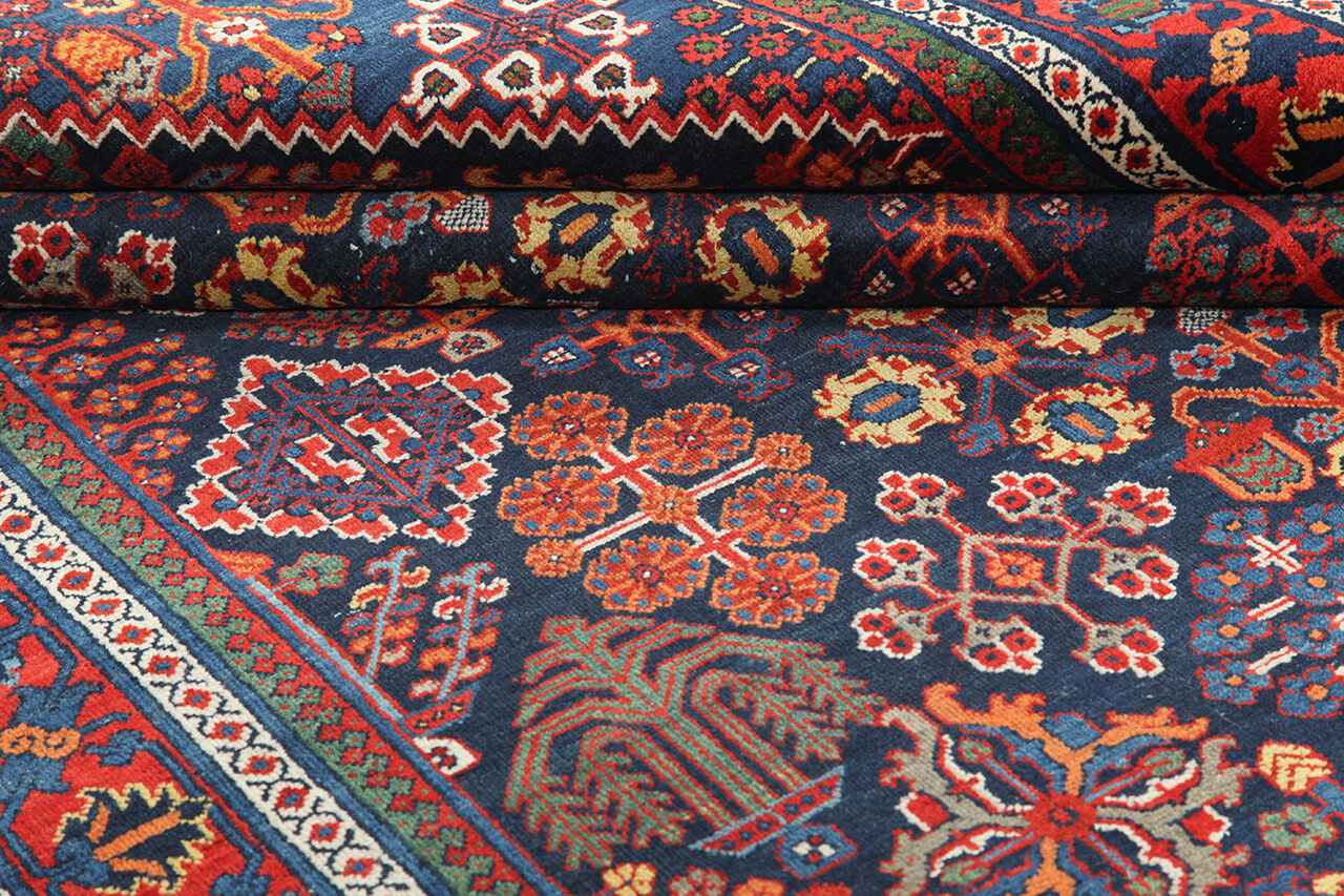 Authentic Antique Persian Meime Rug | Hand-Knotted 205x135cm