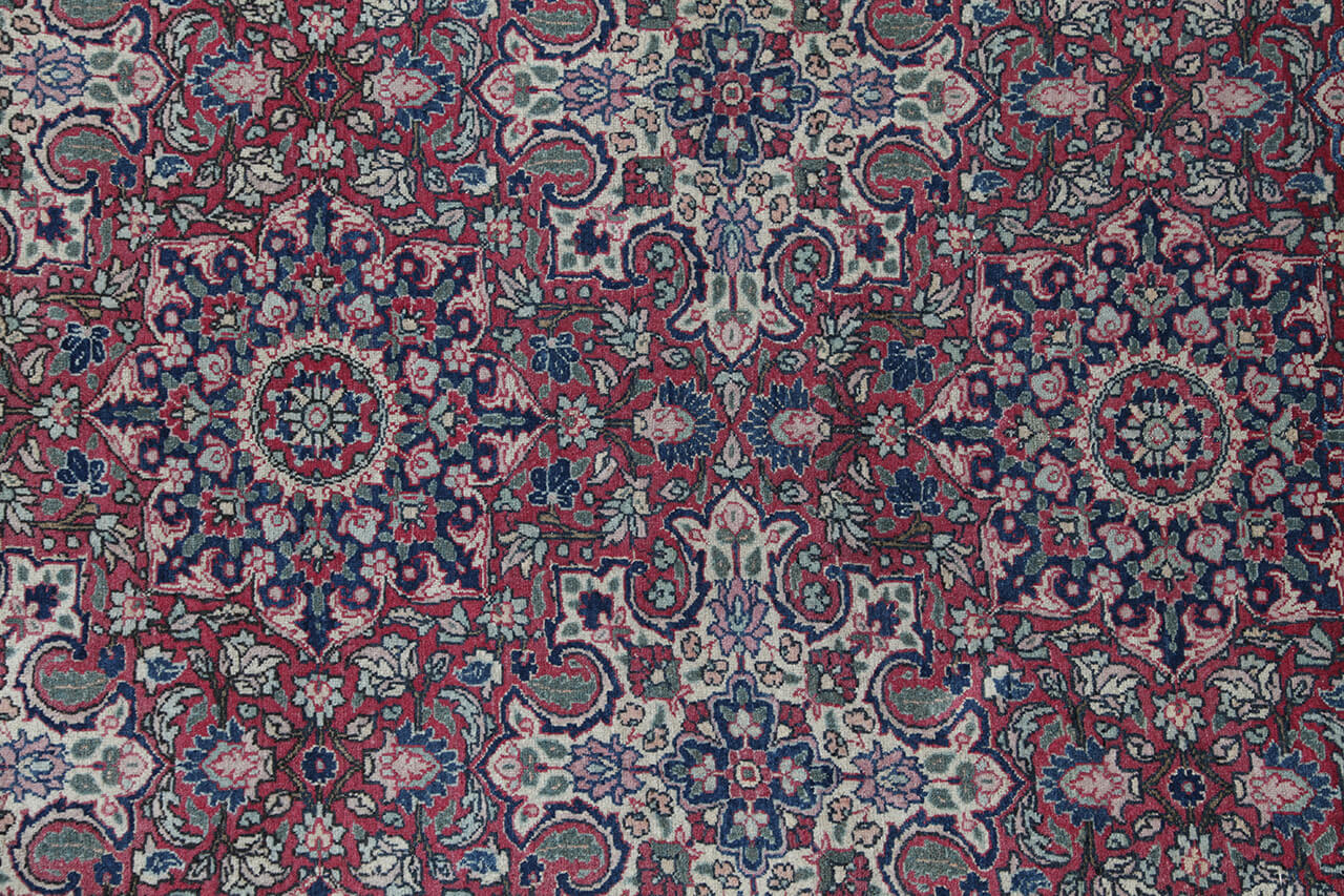 Authentic Antique Persian Kerman Rug | Hand-Knotted 210x143cm