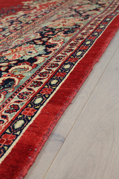 Authentic Antique Persian Mahal Rug | Hand-Knotted 439x323cm