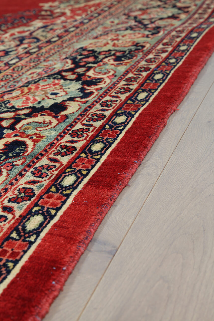 Tappeto Mahal Antico Persiano Autentico | Annodato a Mano 439x323cm