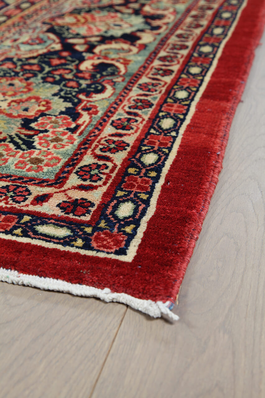 Tappeto Mahal Antico Persiano Autentico | Annodato a Mano 439x323cm