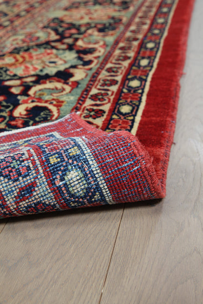 Tappeto Mahal Antico Persiano Autentico | Annodato a Mano 439x323cm