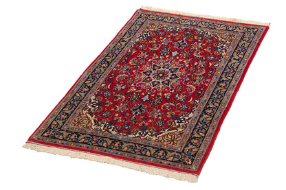 Persian Isfahan Silk & Wool Rug 105_70 cm