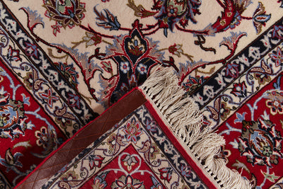 Persian Isfahan Silk & Wool Rug 233_154 cm