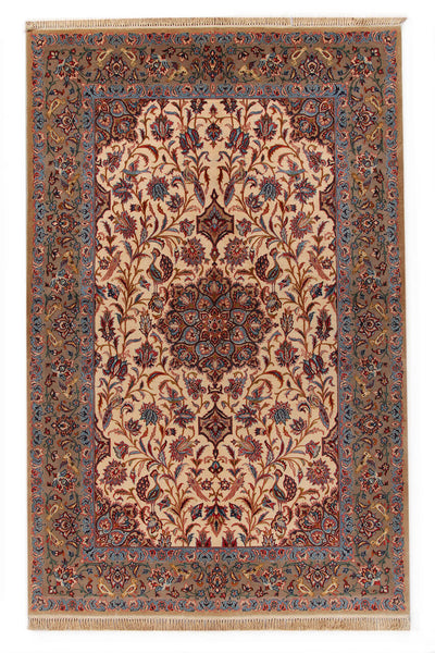 Persian Isfahan Silk & Wool Rug 240_156 cm