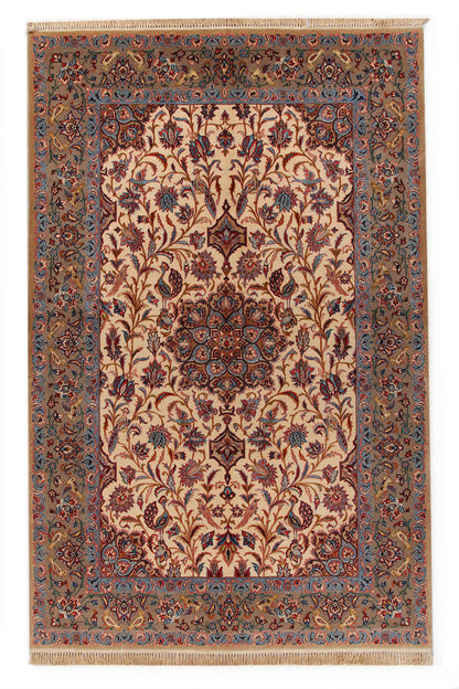 Persian Isfahan Silk & Wool Rug 240_156 cm