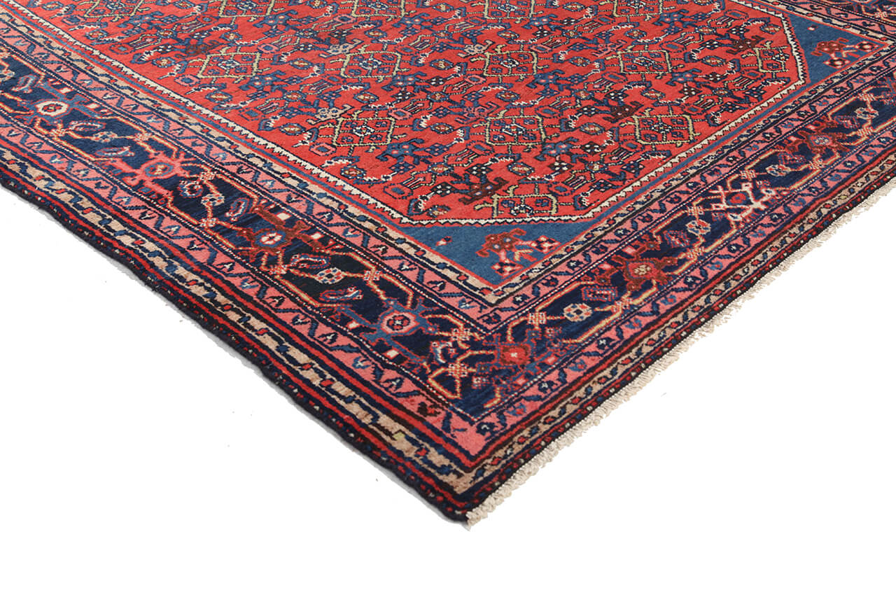 Authentic Antique Persian Malayer Rug | Hand-Knotted 193x143cm