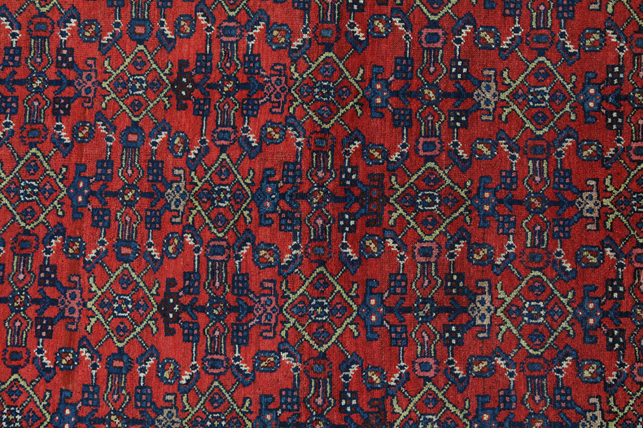Authentic Antique Persian Malayer Rug | Hand-Knotted 193x143cm