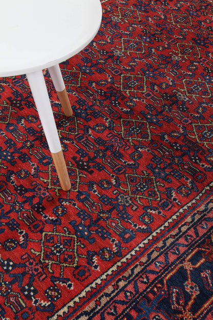 Authentic Antique Persian Malayer Rug | Hand-Knotted 193x143cm