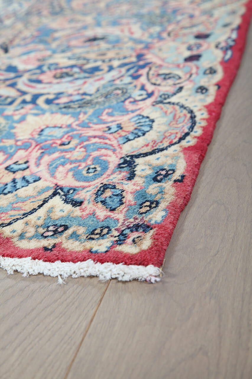 Tappeto Kerman Antico Persiano Autentico | Annodato a Mano 350x280cm