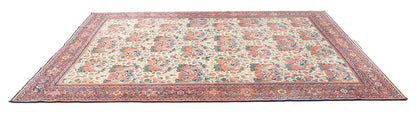 Tappeto Mahal Antico Persiano Autentico | Annodato a Mano 335x235cm