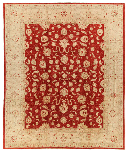 Ziegler wool carpet, handmade, 445x373cm