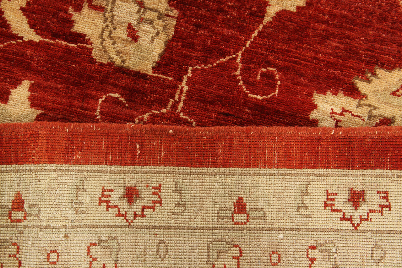 Ziegler wool carpet, handmade, 445x373cm