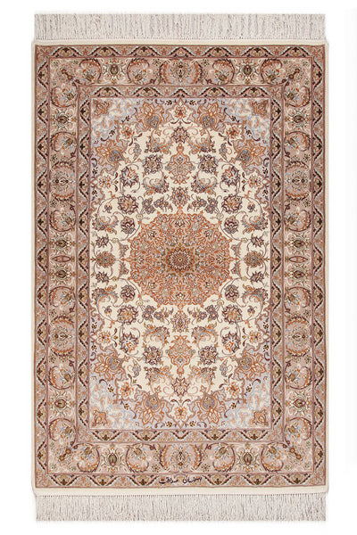 Tappeto Persiano ISFAHAN Seta/Lana 167x110cm