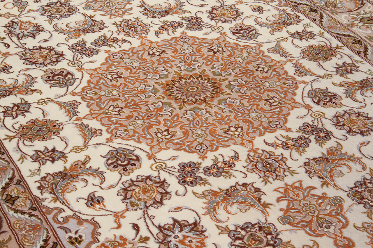 Tappeto Persiano ISFAHAN Seta/Lana 167x110cm
