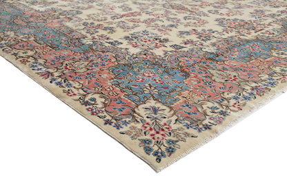 Tappeto Kerman Antico Persiano Autentico | Annodato a Mano 530x320cm