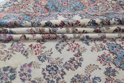 Tappeto Kerman Antico Persiano Autentico | Annodato a Mano 530x320cm - CarpetLiving