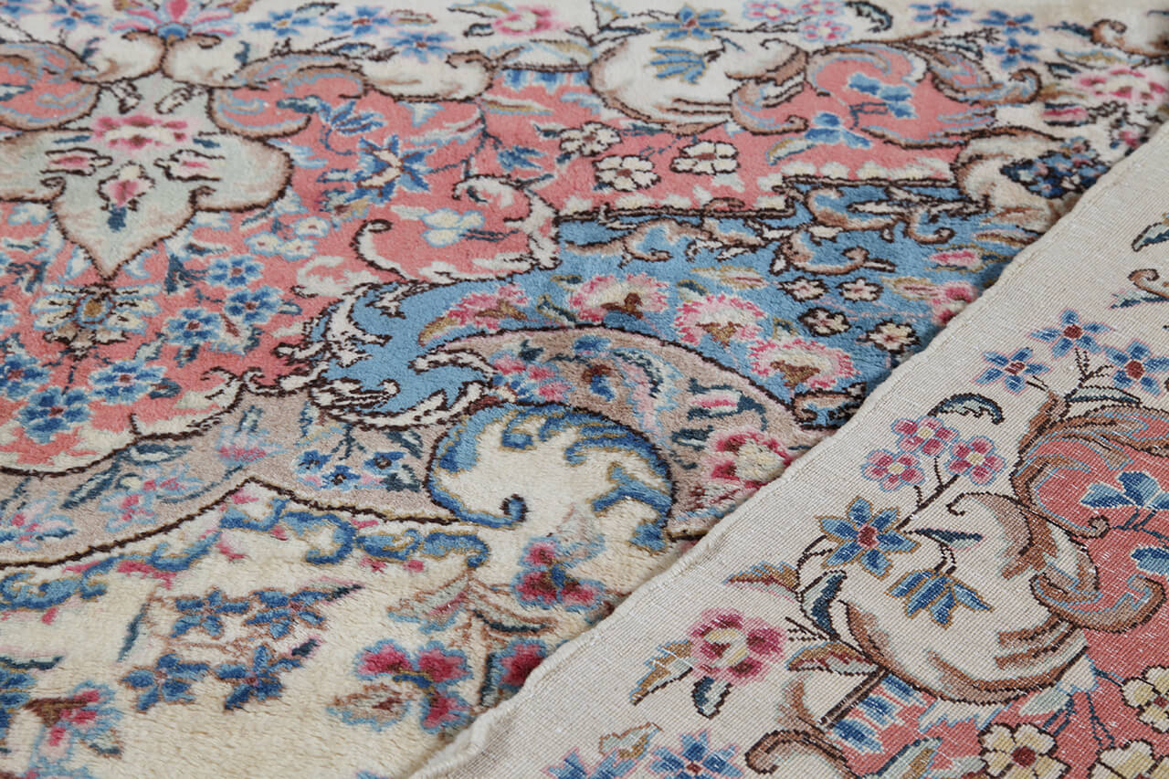 Tappeto Kerman Antico Persiano Autentico | Annodato a Mano 530x320cm