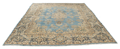 Tappeto Kerman Antico Persiano Autentico | Annodato a Mano 360x265cm