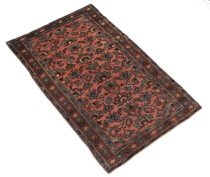 Tappeto Lillian Antico Persiano Autentico | Annodato a Mano 172x110cm