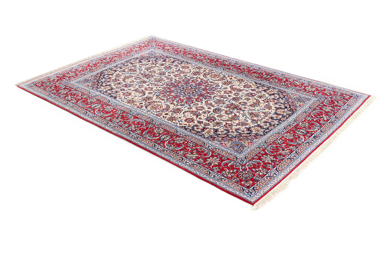 Tappeto Persiano ISFAHAN Seta/Lana 240x160cm
