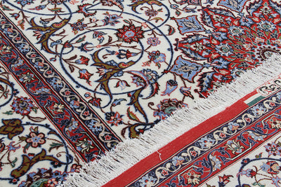 Persian Isfahan Silk & Wool Rug 225_154 cm