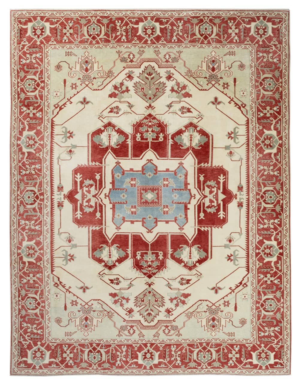 Handmade Serapi Oriental Wool Rug - 286x216cm