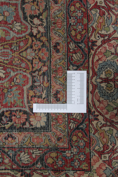Tappeto Kerman Antico Persiano Autentico | Annodato a Mano 375x270cm - CarpetLiving