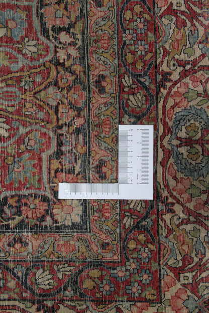 Tappeto Kerman Antico Persiano Autentico | Annodato a Mano 375x270cm