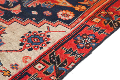 Authentic Antique Persian Malayer Rug | Hand-Knotted 490x100cm