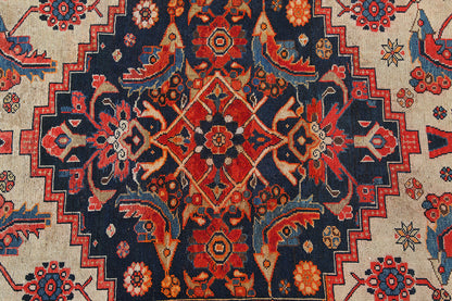 Authentic Antique Persian Malayer Rug | Hand-Knotted 490x100cm