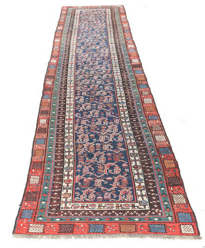 Authentic Antique Persian Malayer Rug | Hand-Knotted 675x100cm