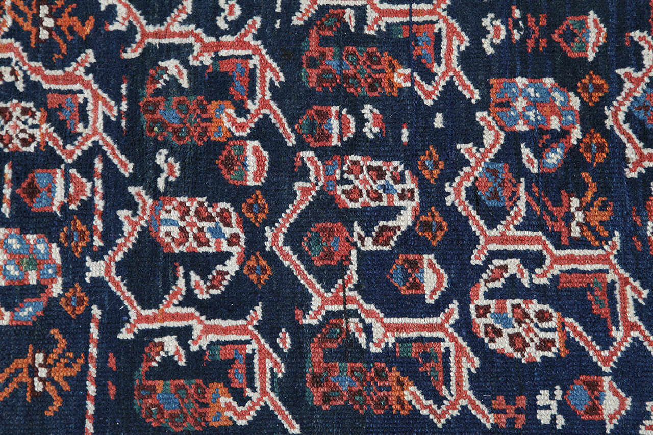 Authentic Antique Persian Malayer Rug | Hand-Knotted 675x100cm