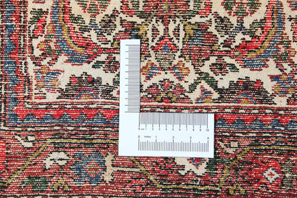 Authentic Antique Persian Malayer Rug | Hand-Knotted 380x85cm