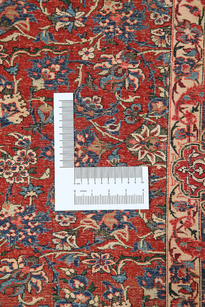 Authentic Antique Persian Isfahan Rug | Hand-Knotted 143x102cm