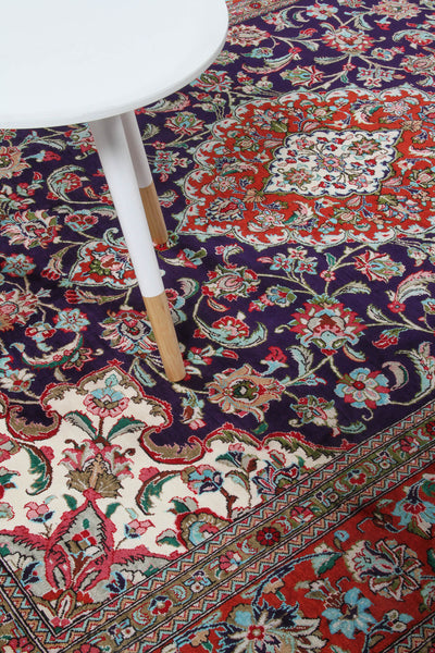 Persian Qum Silk Rug 196_132 cm
