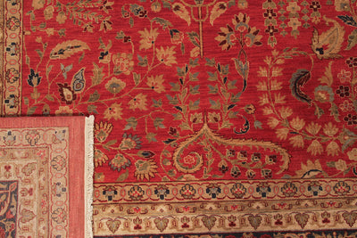 Tappeto orientale classico in lana fine, fatto a mano 400x300cm
